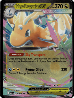 2026 Mega Dragonite ex #152 Ascended Heroes