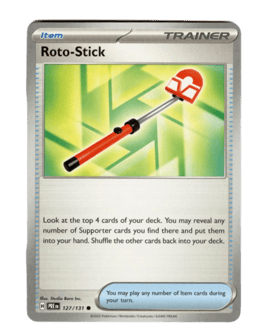 2025 Roto-Stick #127 Prismatic Evolutions