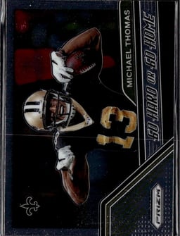 2020 Michael Thomas #4 Prizm Go Hard or Go Home