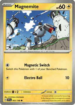 2023 Magnemite #63 Scarlet & Violet