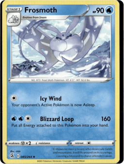 2021 Frosmoth #85 Fusion Strike