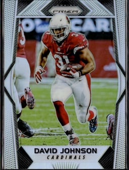 2017 David Johnson #25 Prizm