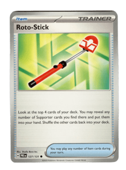 2025 Roto-Stick #127 Prismatic Evolutions