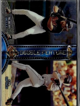 1999 Albert Belle #DF6 Finest Double Features