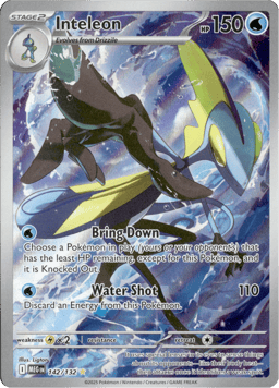 2025 Inteleon #142 Mega Evolution