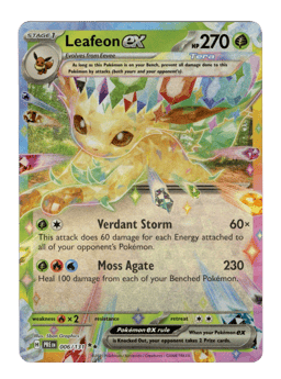 2025 Leafeon ex #6 Prismatic Evolutions