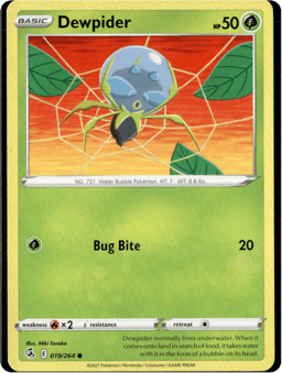 2021 Dewpider #19 Fusion Strike