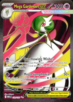2025 Mega Gardevoir #159 Mega Evolution