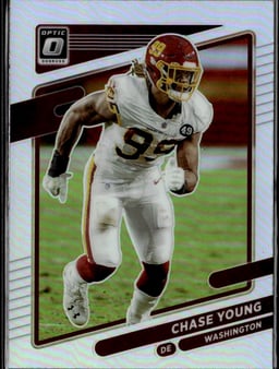 2021 Chase Young #5 Donruss Optic