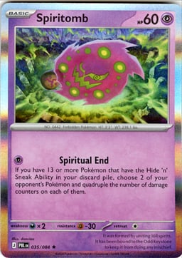 2026 Spiritomb #35 Pitch Black