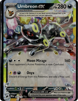 2025 Umbreon ex #60 Prismatic Evolutions