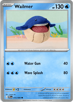 2026 Wailmer #15 Pitch Black