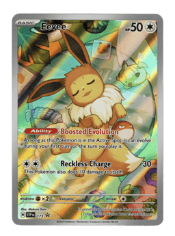 2023 Eevee #173 Scarlet & Violet Black Star Promos