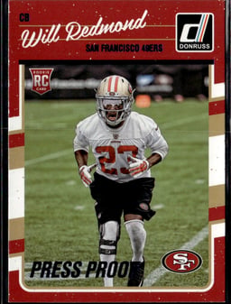 2016 Will Redmond #347 Donruss