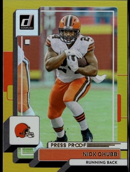 2022 Nick Chubb #210 Donruss
