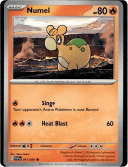 2024 Numel #11 Paldean Fates