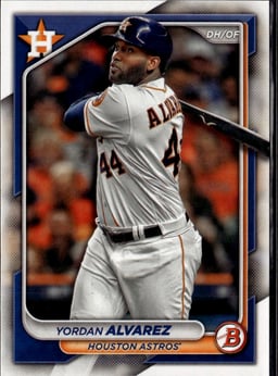 2024 Yordan Alvarez #53 Bowman