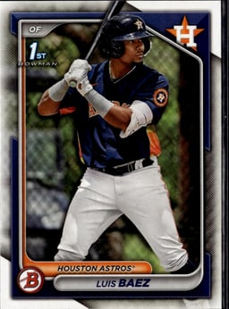 2024 Luis Baez #BP-66 Bowman Prospects