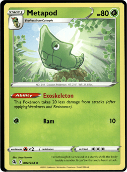 2021 Metapod #2 Fusion Strike