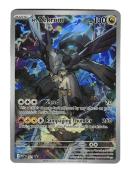 2025 N's Zekrom #31 Mega Evolution Black Star Promos