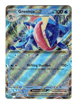 2024 Greninja ex #41 Stellar Crown