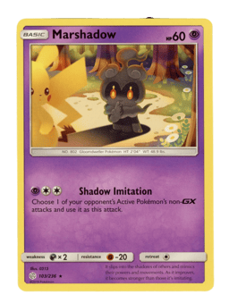 2019 Marshadow #103 Cosmic Eclipse
