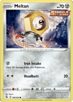 2021 Meltan #188 Fusion Strike
