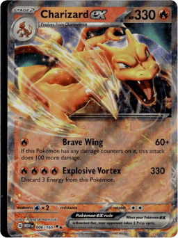 2023 Charizard ex #6 151