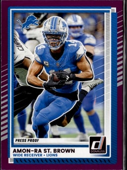 2025 Amon-Ra St. Brown #81 Donruss