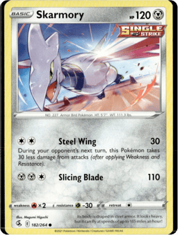 2021 Skarmory #182 Fusion Strike