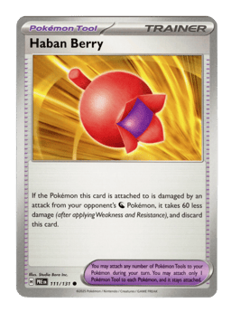 2025 Haban Berry #111 Prismatic Evolutions