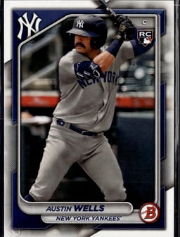 2024 Austin Wells #87 Bowman
