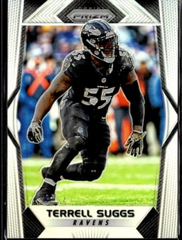2017 Terrell Suggs #153 Prizm