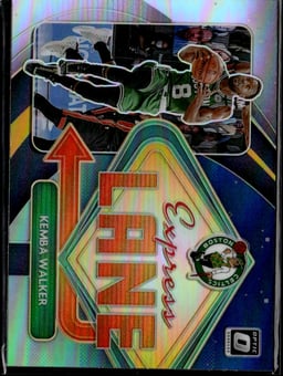 2020 Kemba Walker #23 Donruss Optic Express Lane Holo