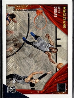 2021 Kevin Durant #7 Donruss Magicians