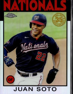 2021 Juan Soto #86C-4 Topps Chrome