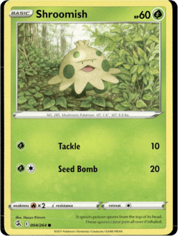 2021 Shroomish #4 Fusion Strike