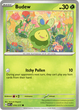 2026 Budew #16 Ascended Heroes