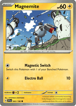 2023 Magnemite #63 Scarlet & Violet