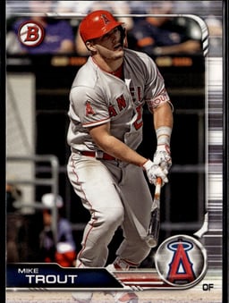 2019 Mike Trout #1 Bowman