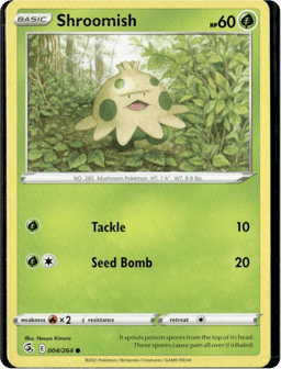 2021 Shroomish #4 Fusion Strike