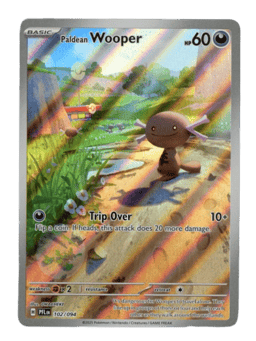 2025 Paldean Wooper #102 Phantasmal Flames