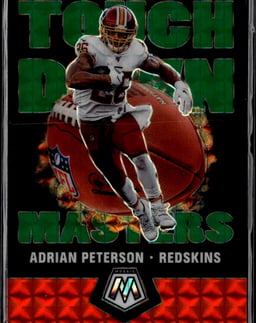 2020 Adrian Peterson #TM3 Mosaic Touchdown Masters