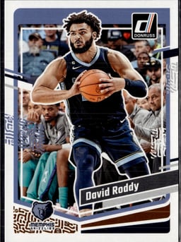 2023 David Roddy #187 Donruss