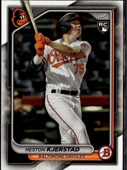 2024 Heston Kjerstad #9 Bowman