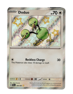 2024 Doduo #199 Paldean Fates