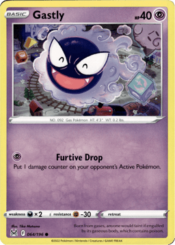 2022 Gastly #64 Lost Origin