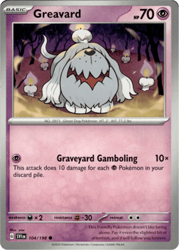 2024 Greavard #42 Paldean Fates