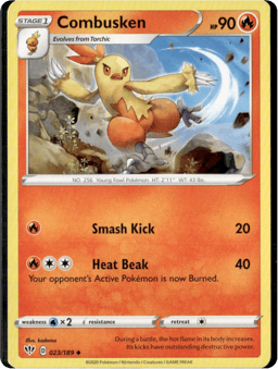2020 Combusken #23 Darkness Ablaze