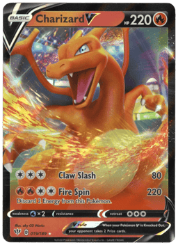 2020 Charizard V #19 Darkness Ablaze